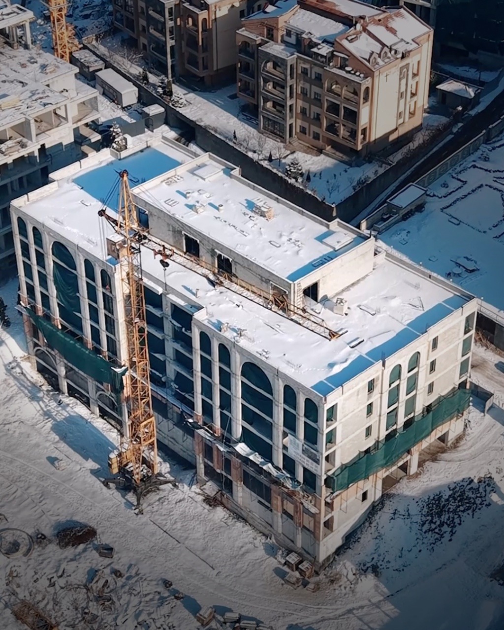 Construction foundation project